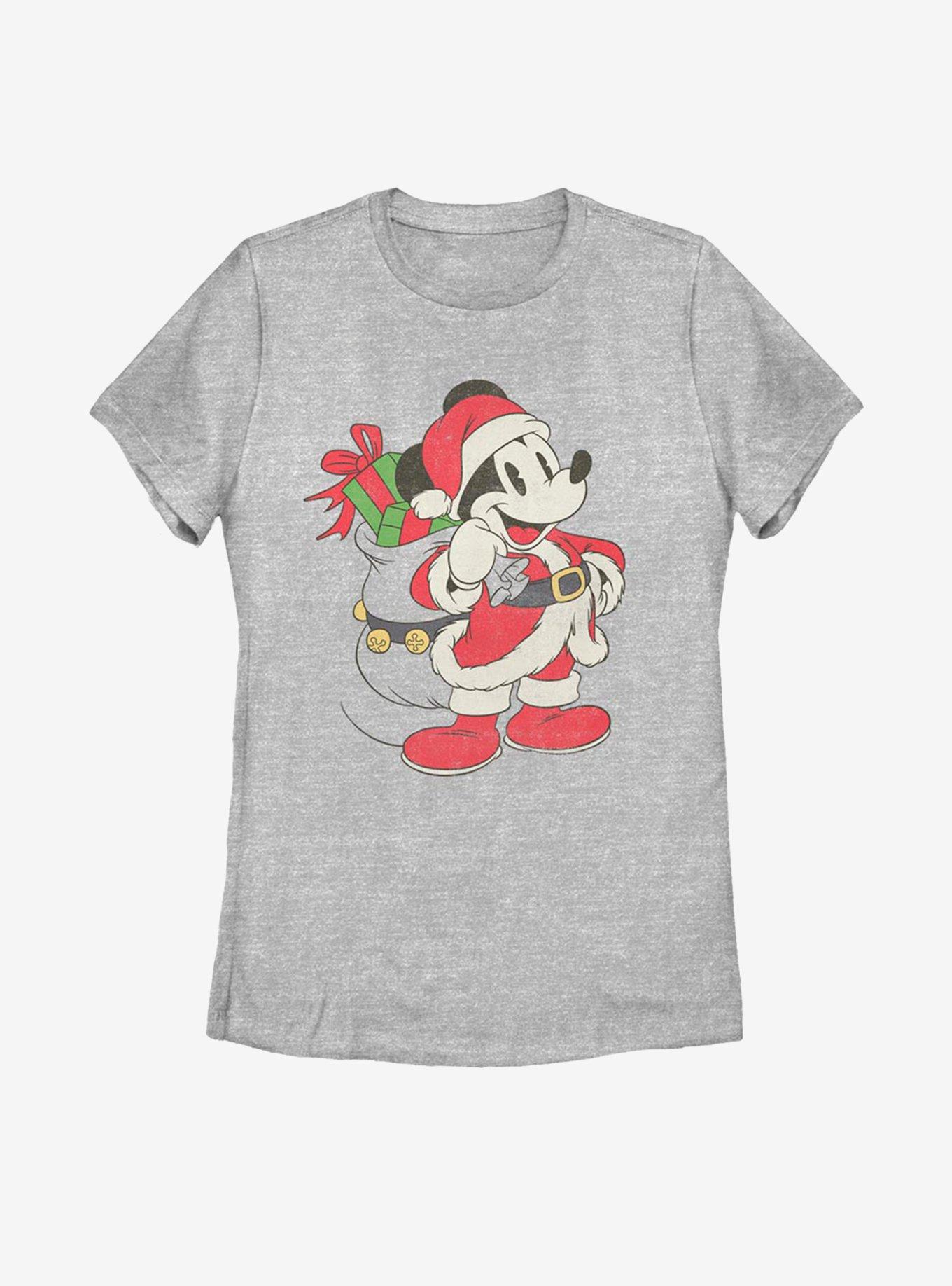 Disney Mickey Mouse Just Santa Mickey Womens T-Shirt, , hi-res