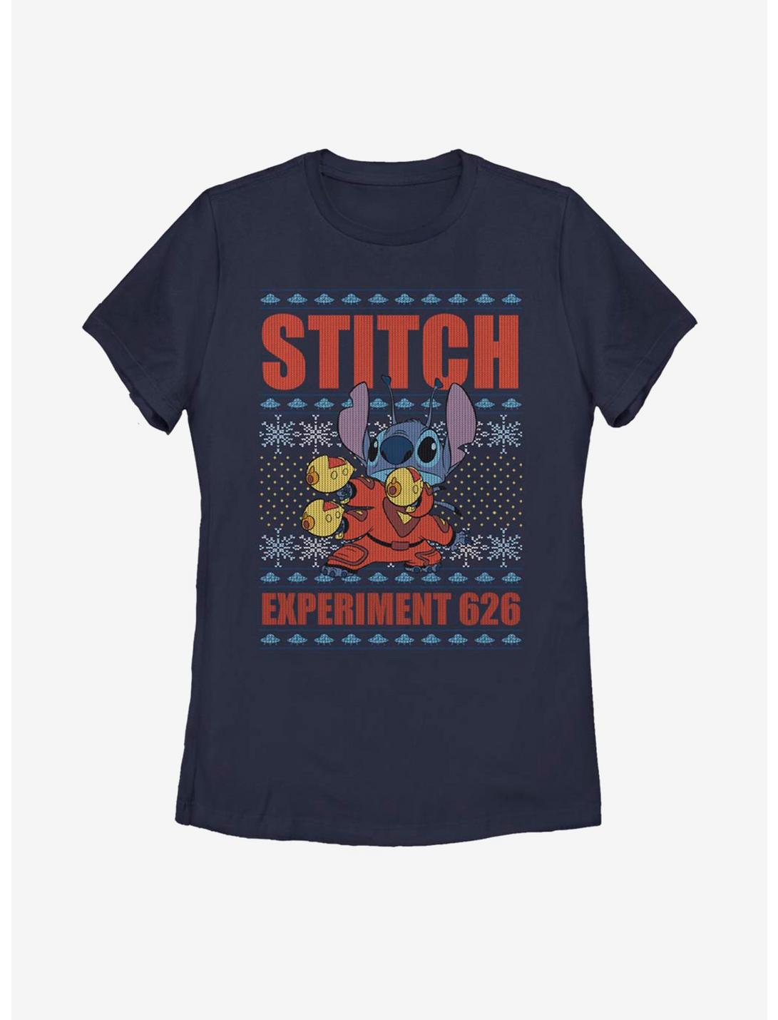 Disney Lilo And Stitch Experiment 626 Womens T-Shirt, NAVY, hi-res