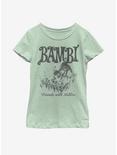 Disney Bambi Friends With Nature Youth Girls T-Shirt, MINT, hi-res