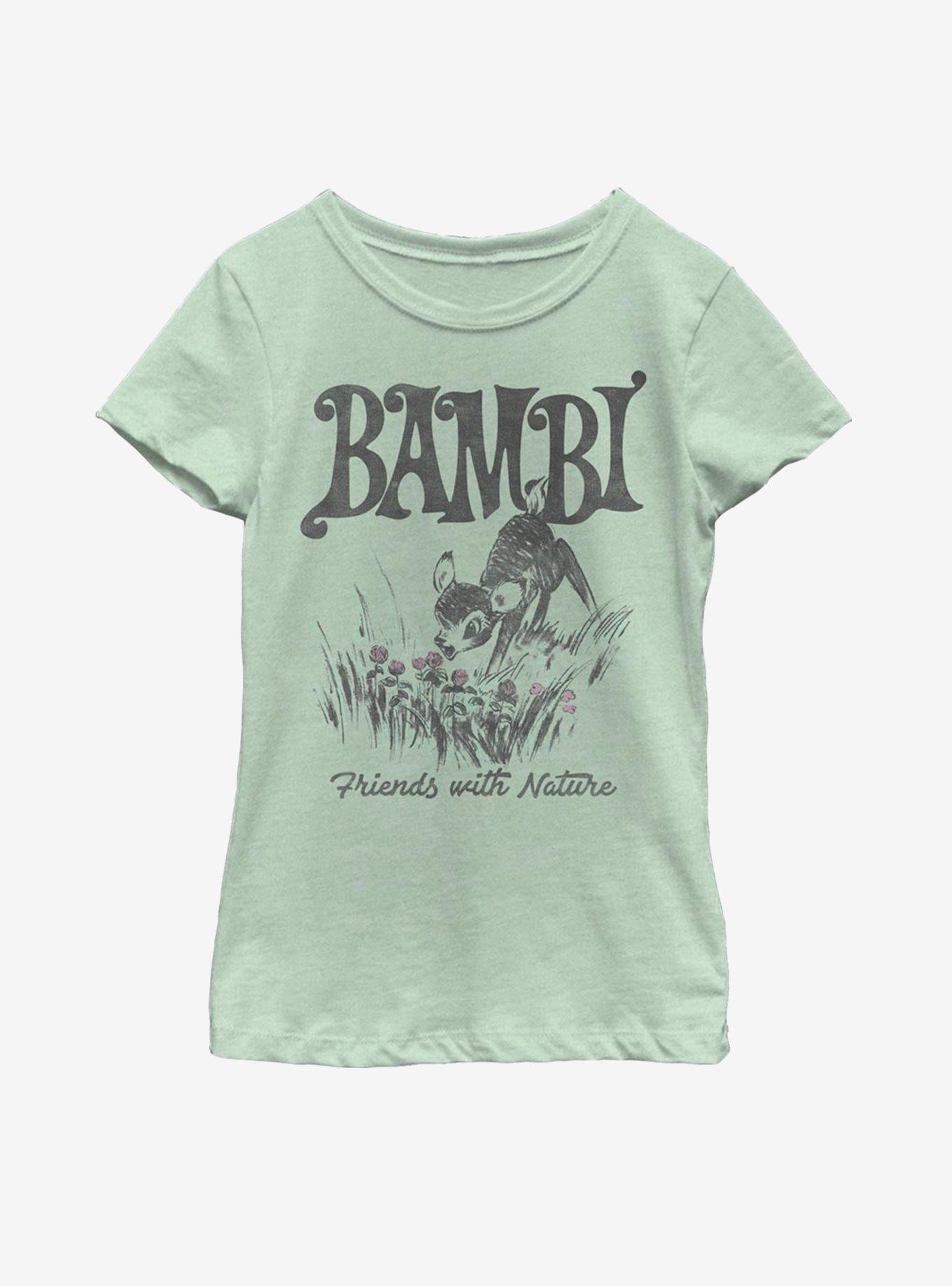 Disney Bambi Friends With Nature Youth Girls T-Shirt, , hi-res