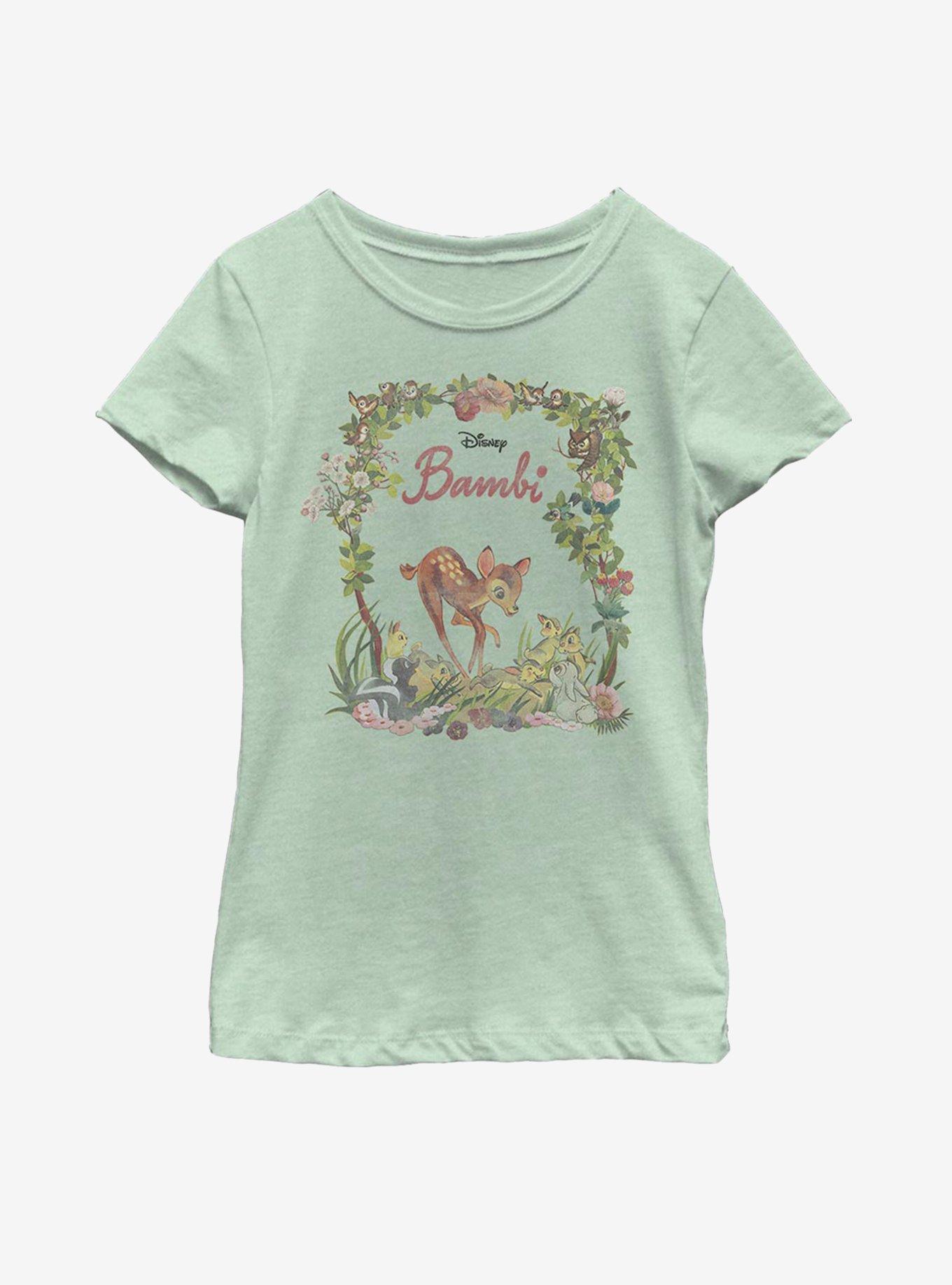 Disney Bambi Classic Art Youth Girls T-Shirt, , hi-res