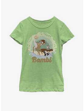 Disney Bambi Papercut Youth Girls T-Shirt, , hi-res
