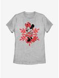 Disney Mickey Mouse Minnie Snowflake Womens T-Shirt, ATH HTR, hi-res