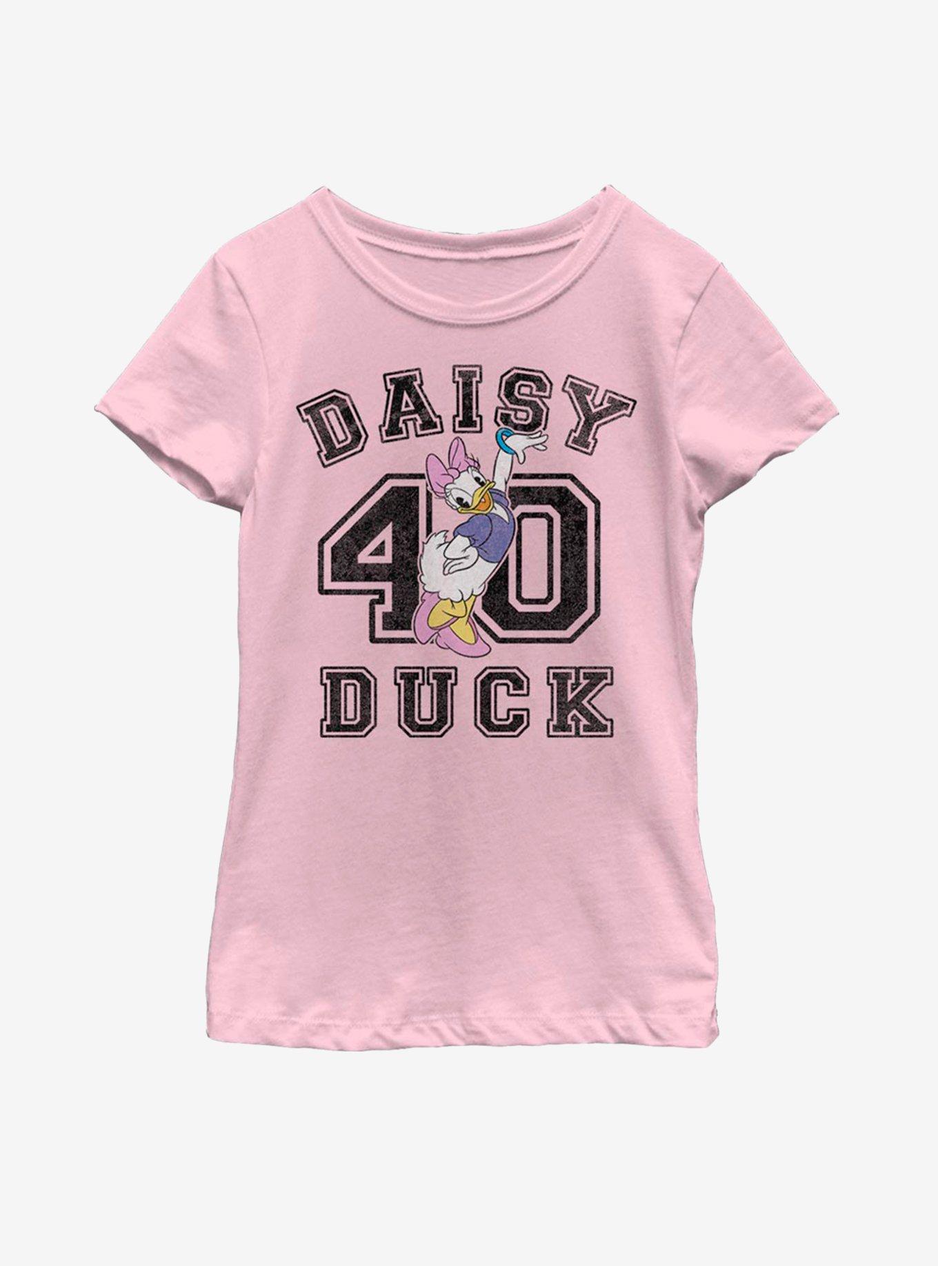 Disney Daisy Duck Collegiate Youth Girls T-Shirt, , hi-res