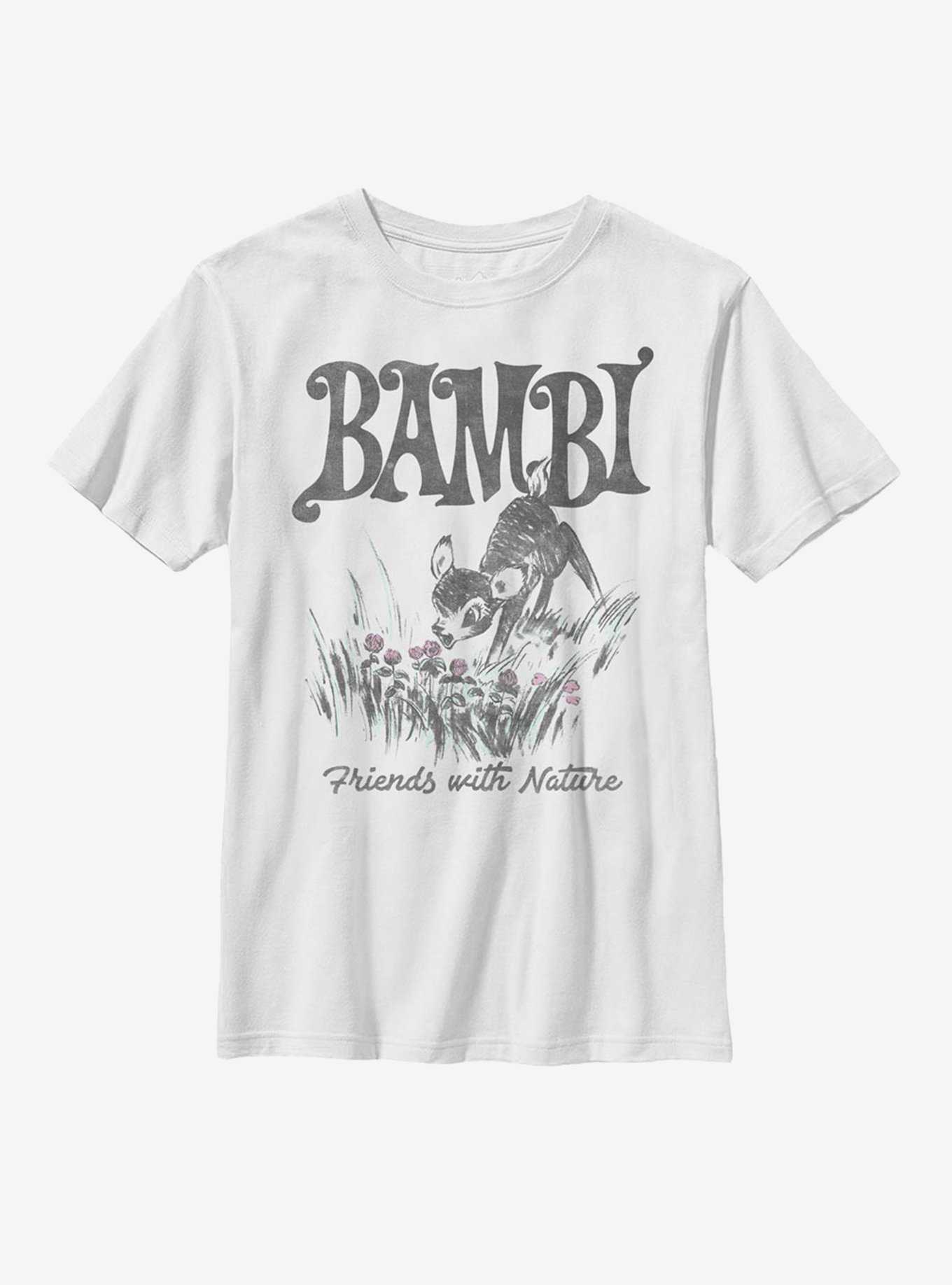 Disney Bambi Friends With Nature Youth T-Shirt, , hi-res