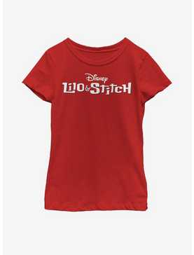 Disney Lilo And Stitch Classic Logo Youth Girls T-Shirt, , hi-res