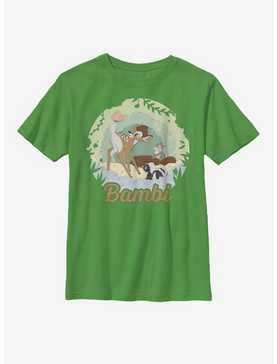 Disney Bambi Papercut Youth T-Shirt, , hi-res
