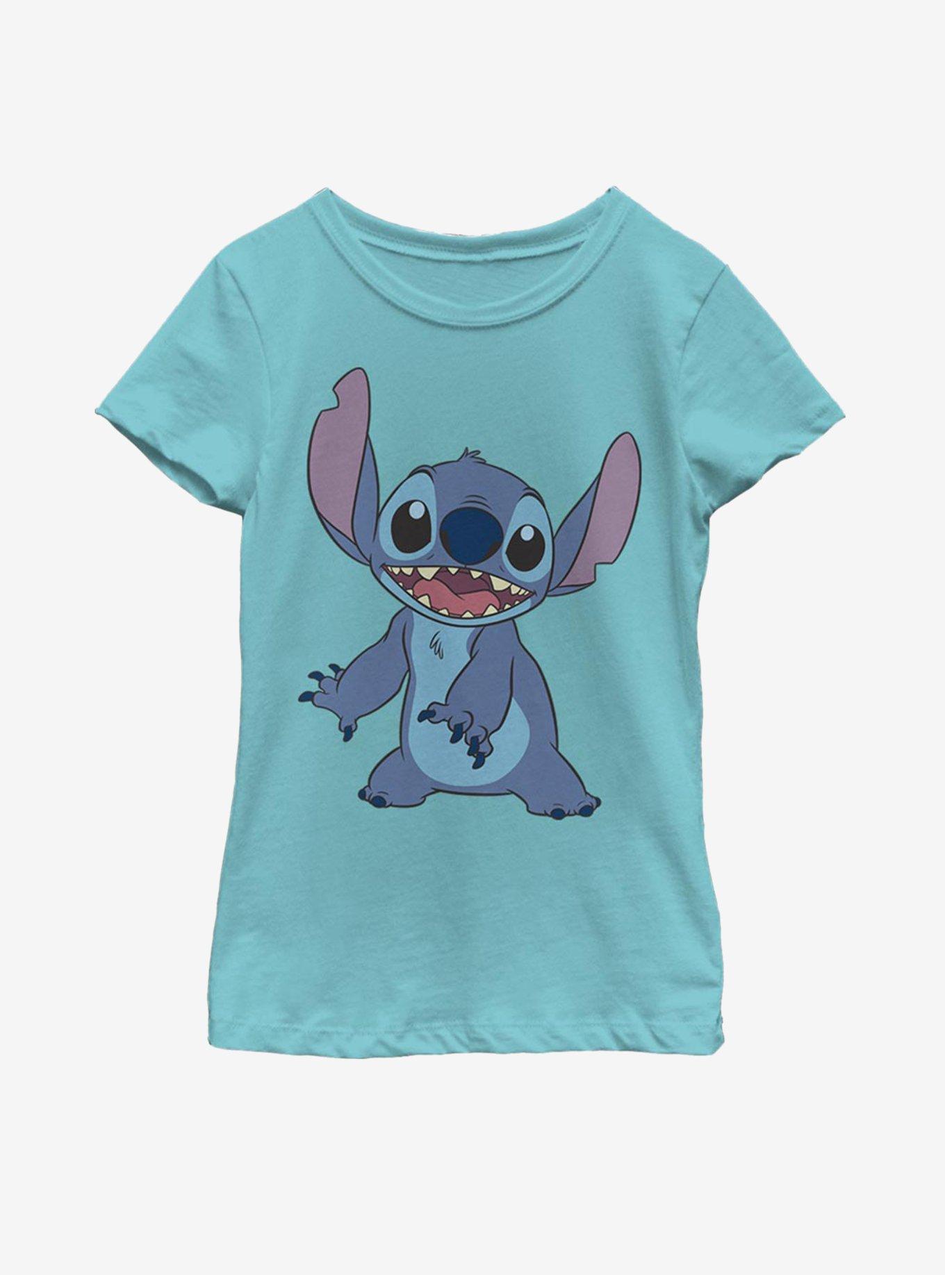 Disney Lilo And Stitch Classic Stitch Youth Girls T-Shirt, , hi-res