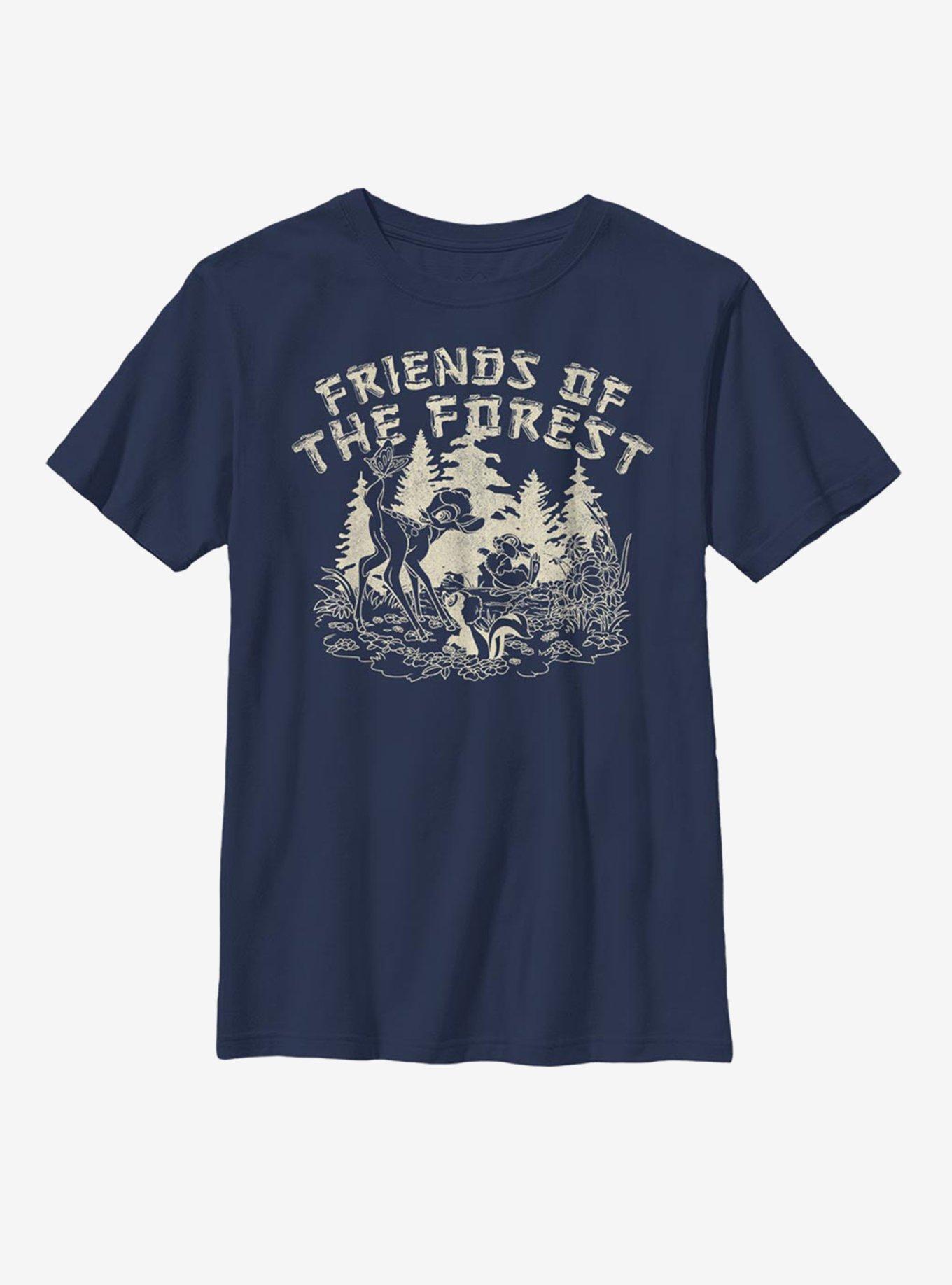 Disney Bambi Friends Of The Forest Youth T-Shirt, , hi-res