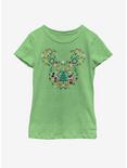 Disney Mickey Mouse Icon Ear Fill Youth Girls T-Shirt, , hi-res