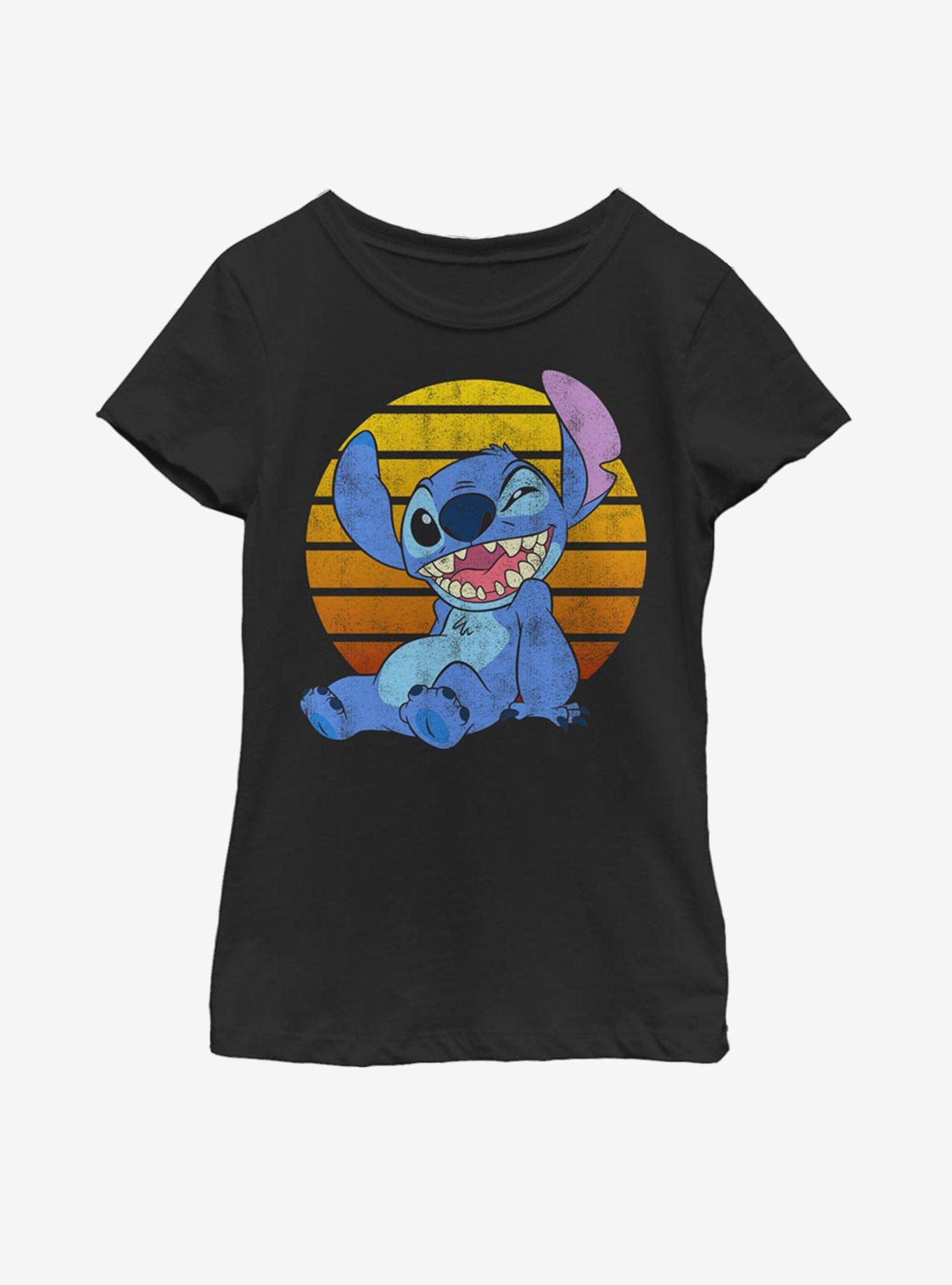 Disney Lilo And Stitch Bright Stitch Youth Girls T-Shirt