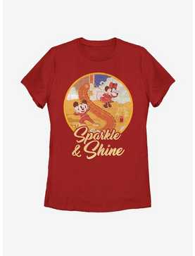 Disney Mickey Mouse Sparkle And Shine Womens T-Shirt, , hi-res