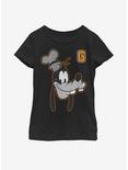 Disney Mickey Mouse Letter Goof Youth Girls T-Shirt, BLACK, hi-res