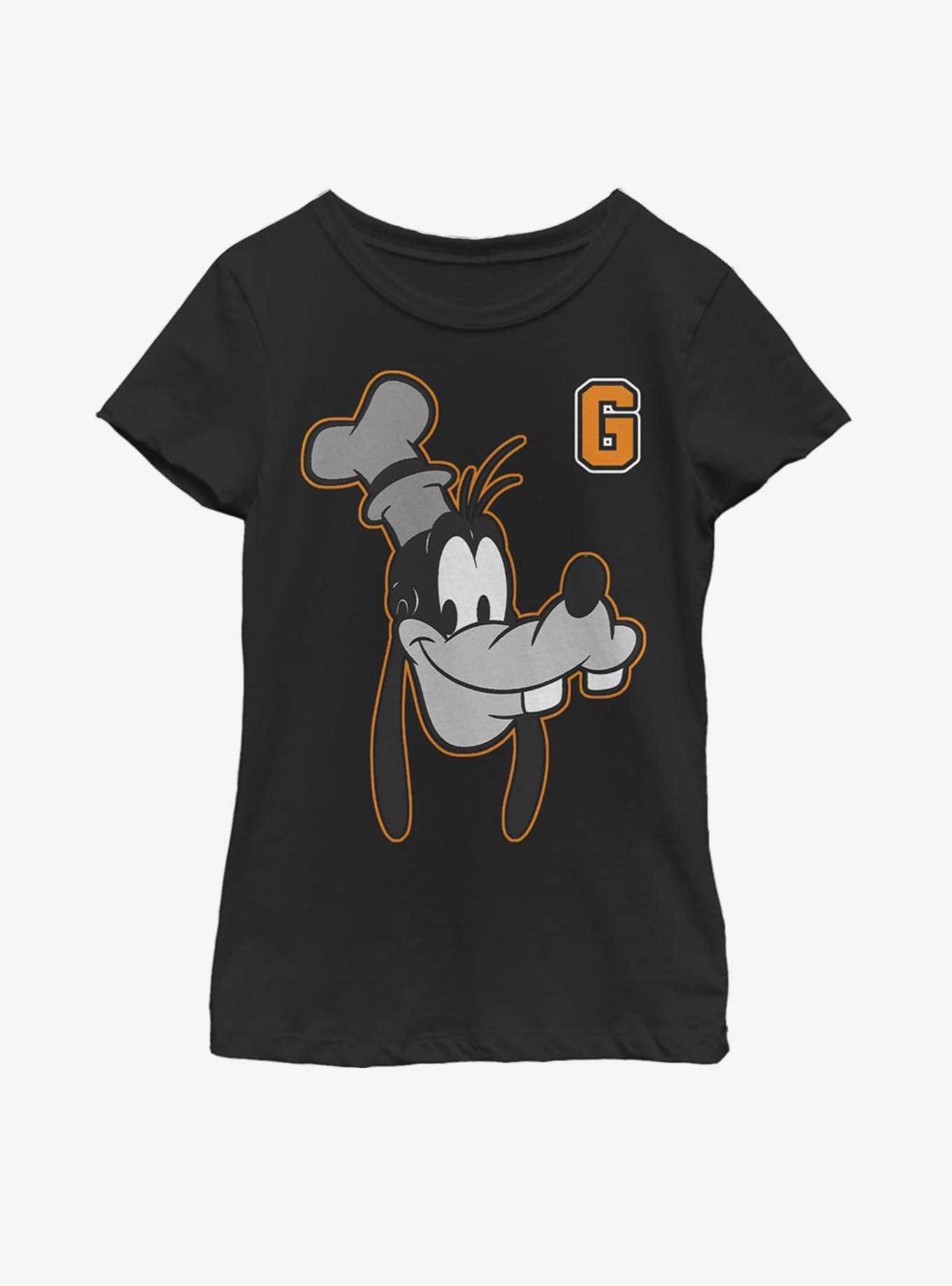 Disney Mickey Mouse Letter Goof Youth Girls T-Shirt, , hi-res