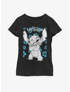 Disney Lilo And Stitch Bad Mood Stitch Youth Girls T-Shirt, , hi-res