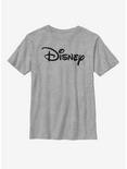 Disney Classic Disney Logo Youth T-Shirt, ATH HTR, hi-res