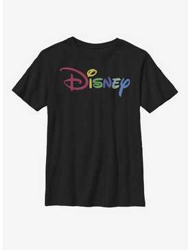 Disney Multicolor Logo Youth T-Shirt, , hi-res