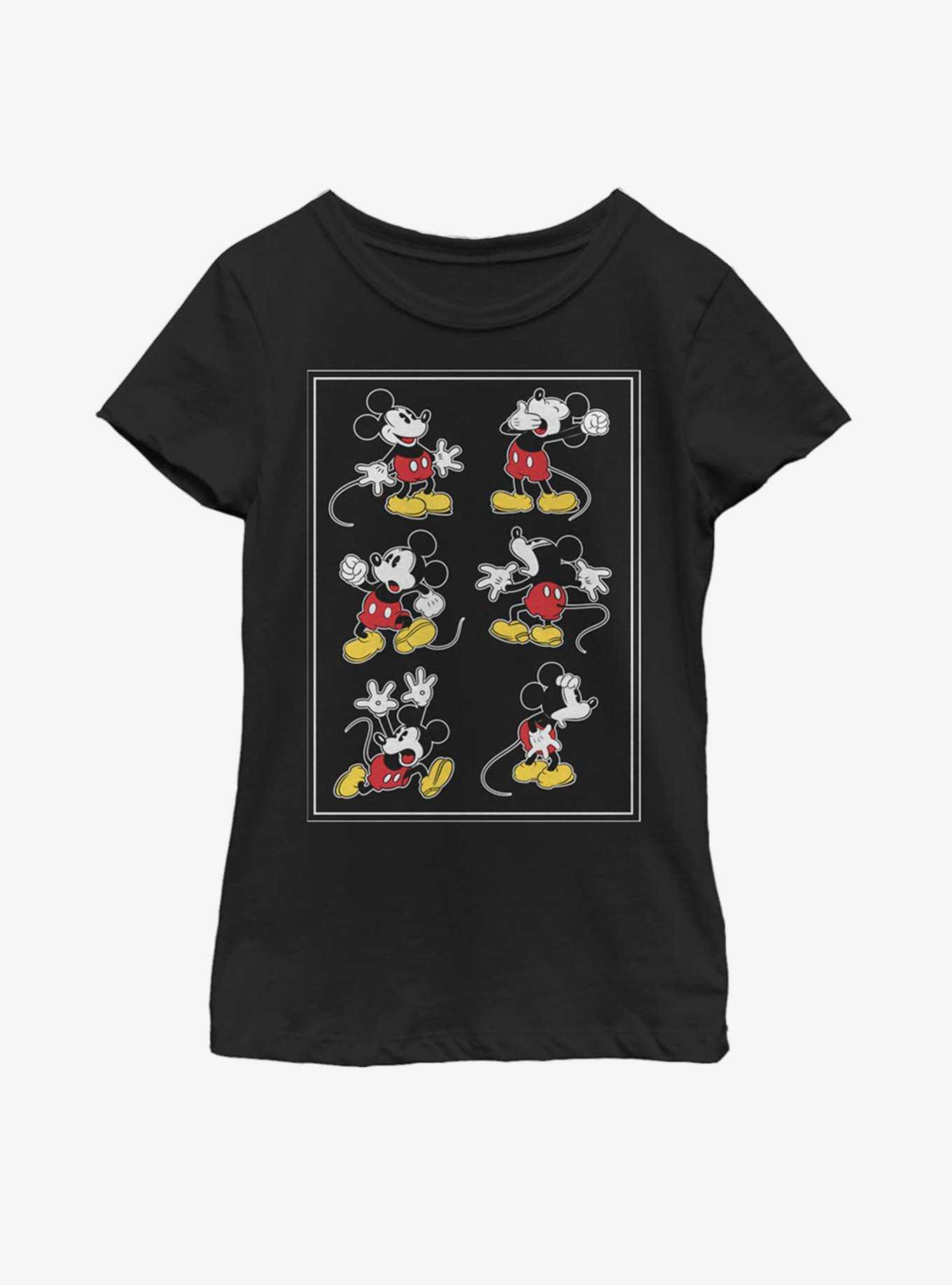 Disney Mickey Mouse Looks Youth Girls T-Shirt, , hi-res