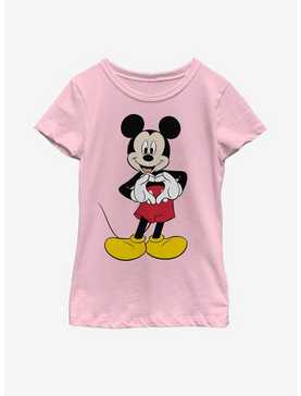 Disney Mickey Mouse Love Youth Girls T-Shirt, , hi-res