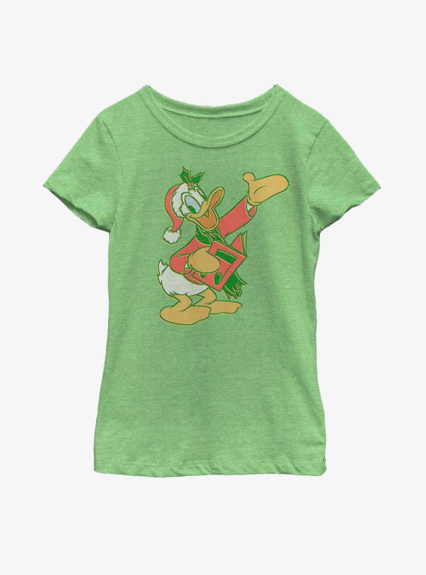 Disney Donald Duck Carols Youth Girls T-Shirt, , hi-res