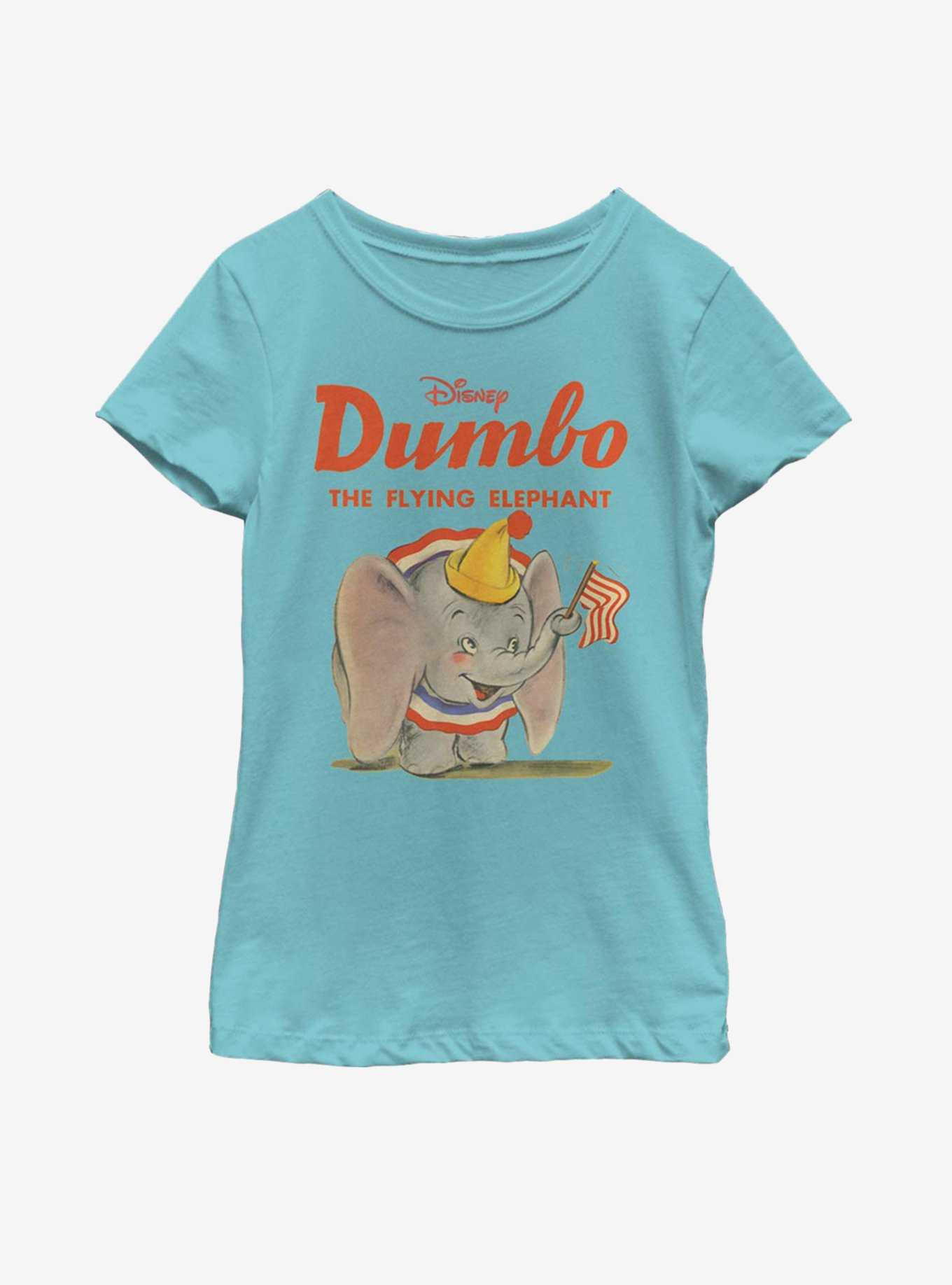 Disney Dumbo Classic Art Youth Girls T-Shirt, , hi-res