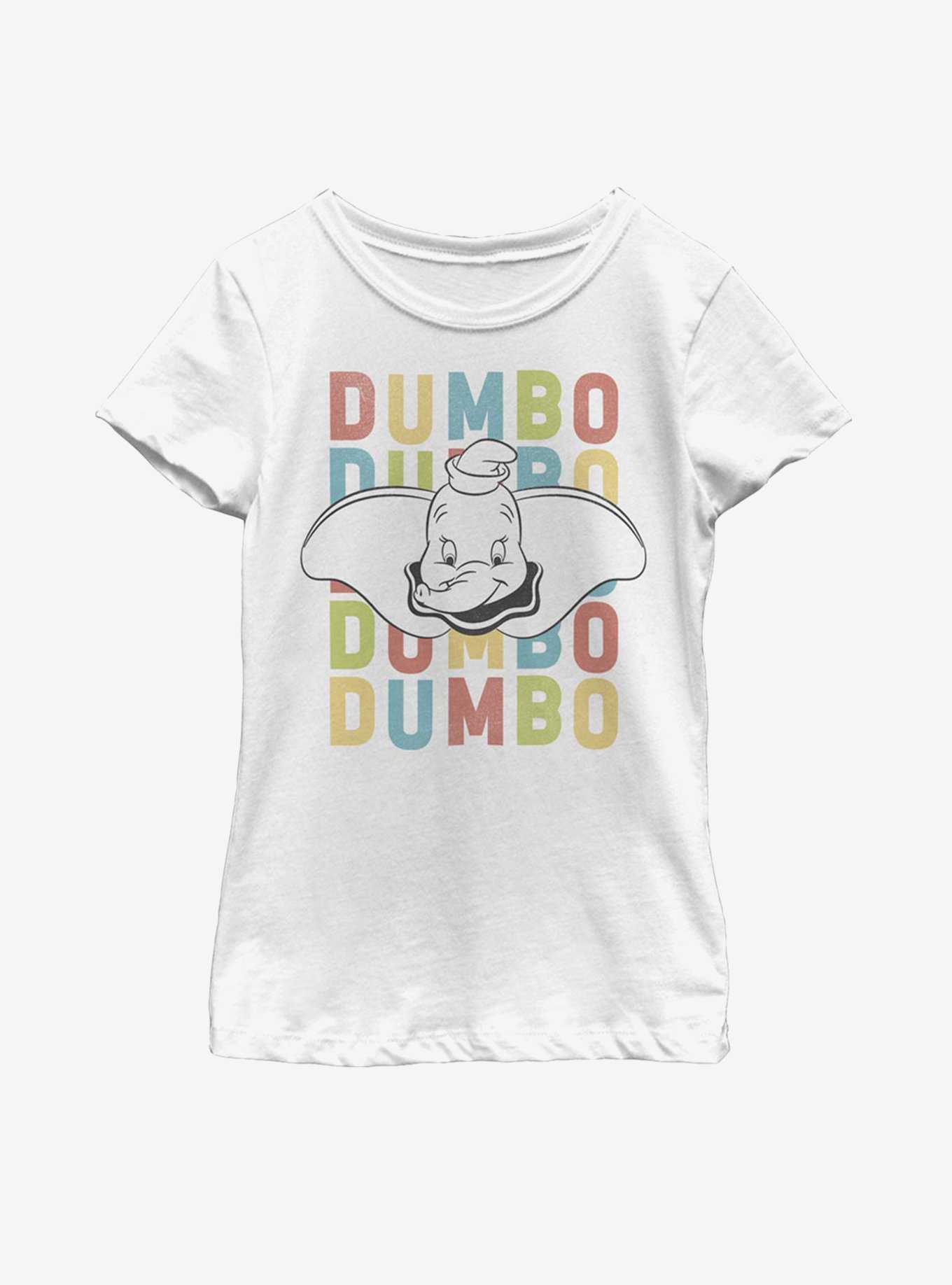 Disney Dumbo Face Youth Girls T-Shirt, , hi-res
