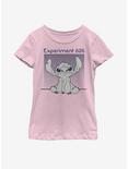 Disney Lilo And Stitch Experiment 626 Monochromatic Youth Girls T-Shirt, PINK, hi-res