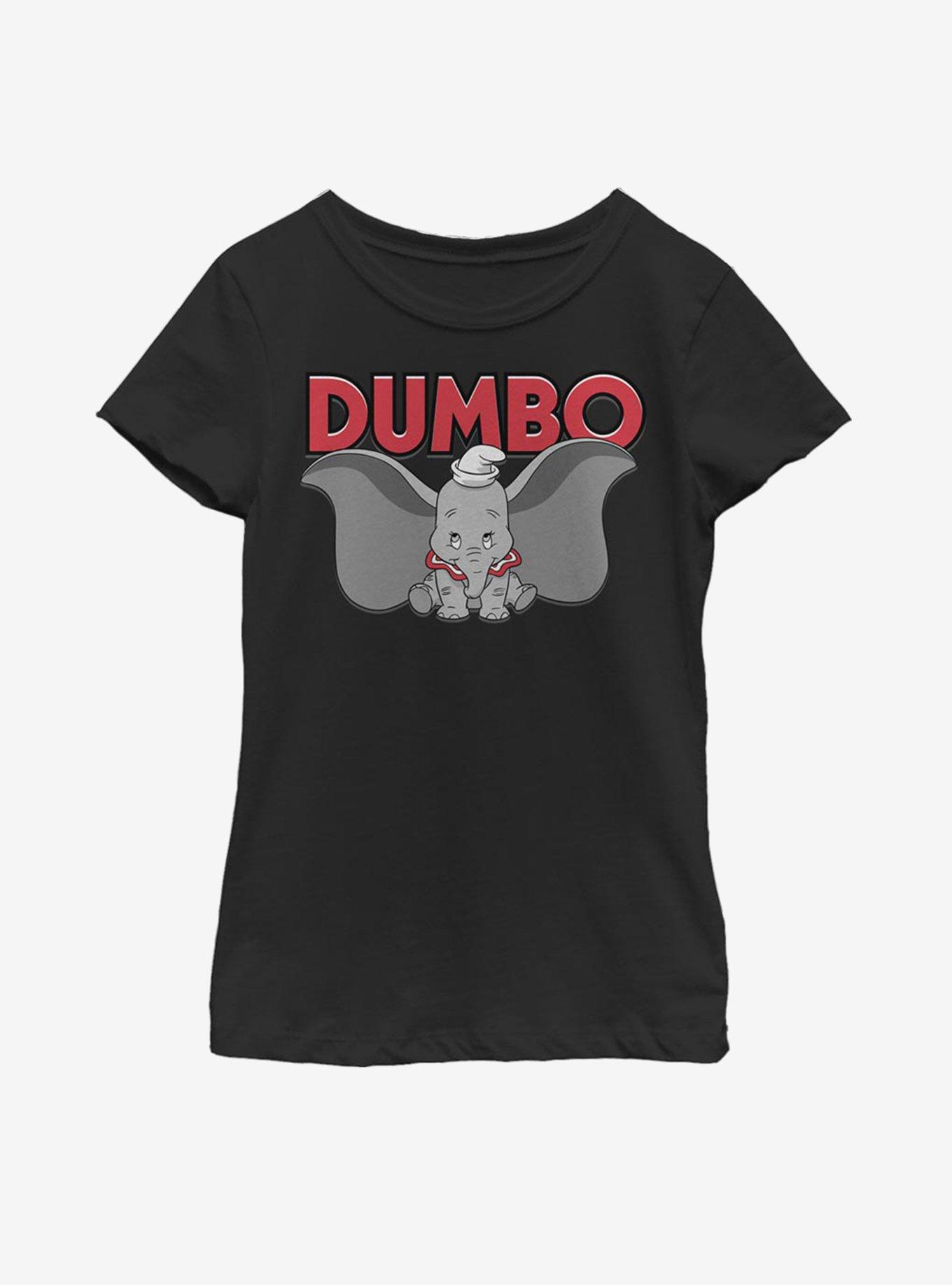 DIsney Dumbo Those Ears Youth Girls T-Shirt, BLACK, hi-res