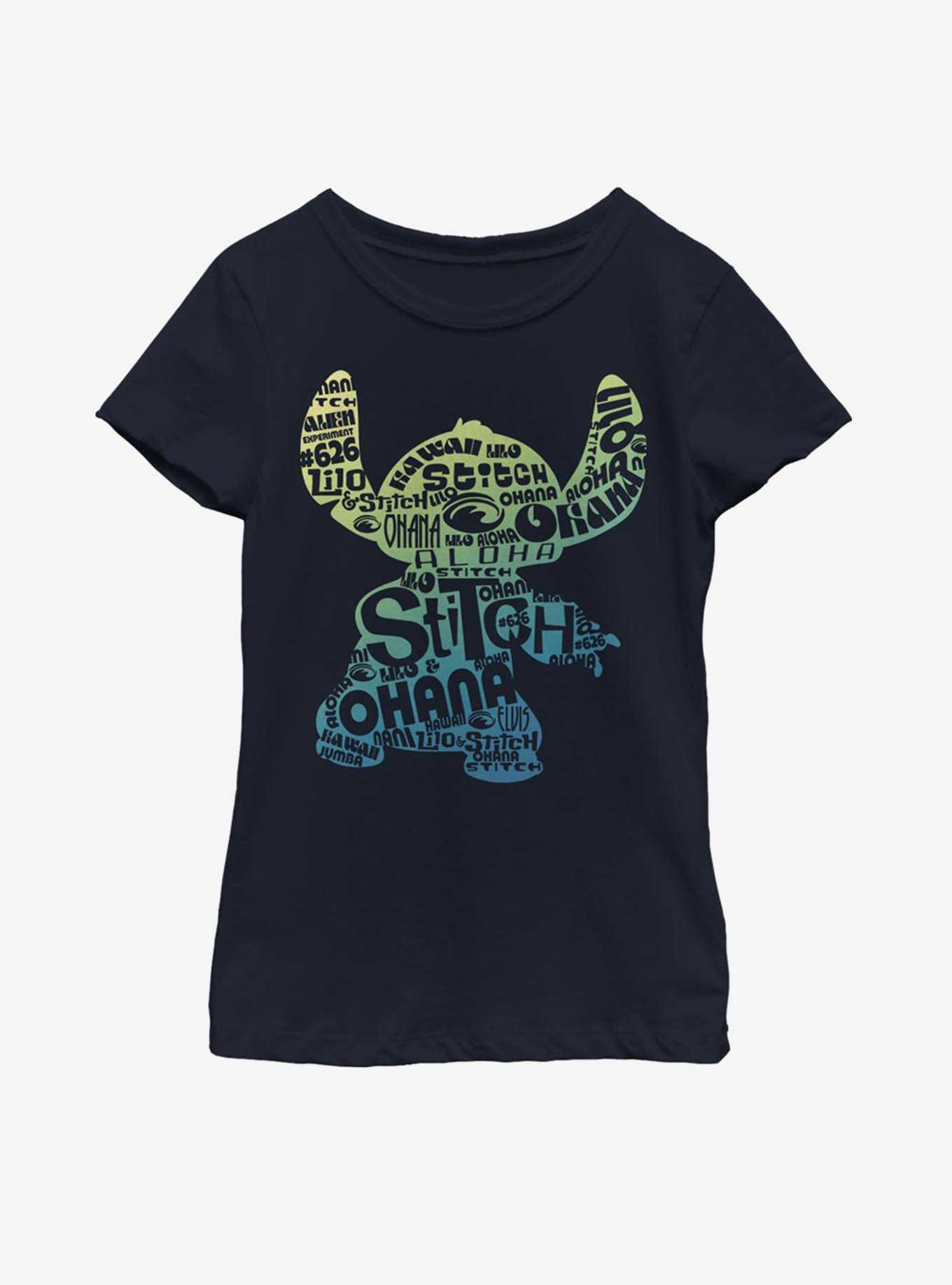 Disney Lilo And Stitch Fill Youth Girls T-Shirt, , hi-res
