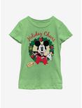 Disney Mickey Mouse Holiday Cheer Daughter Youth Girls T-Shirt, , hi-res