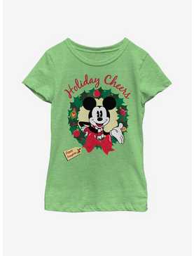 Disney Mickey Mouse Holiday Cheer Daughter Youth Girls T-Shirt, , hi-res