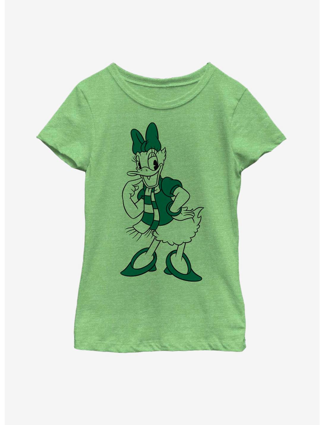 Disney Mickey Mouse Pine Green Daisy Youth Girls T-Shirt, , hi-res