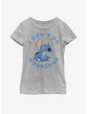 Disney Lilo And Stitch Mornings Youth Girls T-Shirt, , hi-res