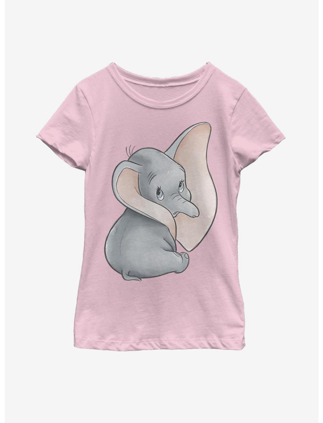 Disney Dumbo A Little Shy Youth Girls T-Shirt, PINK, hi-res