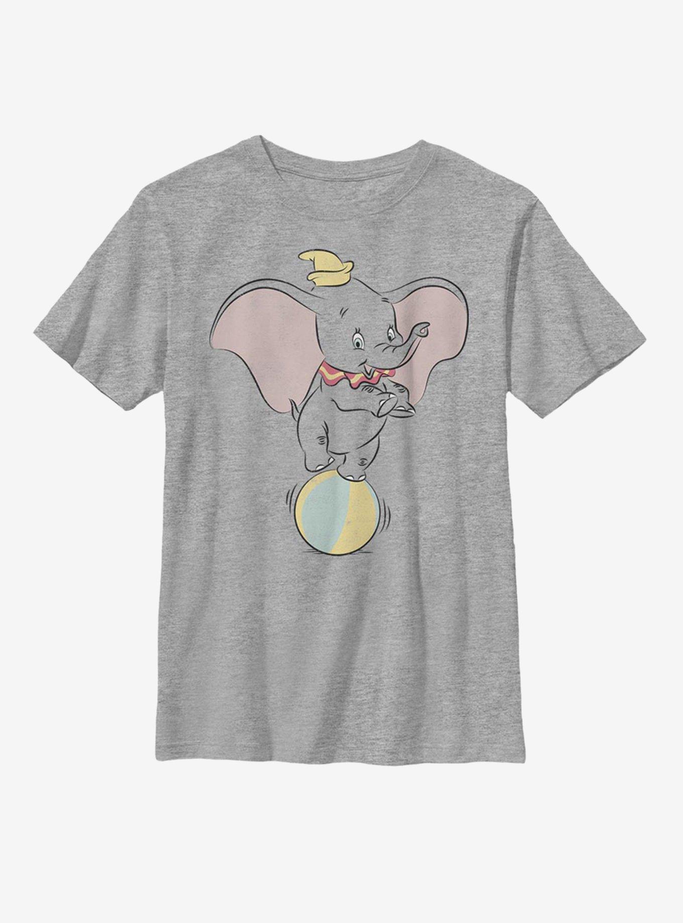 Disney Dumbo Ball Pose Youth T-Shirt, , hi-res