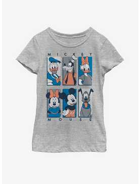 Disney Mickey Mouse Sensational Six Muted Youth Girls T-Shirt, , hi-res