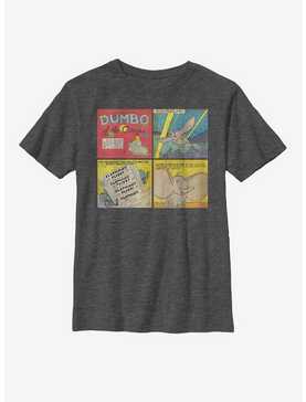 Disney Dumbo Comic Panel Youth T-Shirt, , hi-res