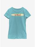 Disney Lilo And Stitch Surfboard Logo Youth Girls T-Shirt, TAHI BLUE, hi-res