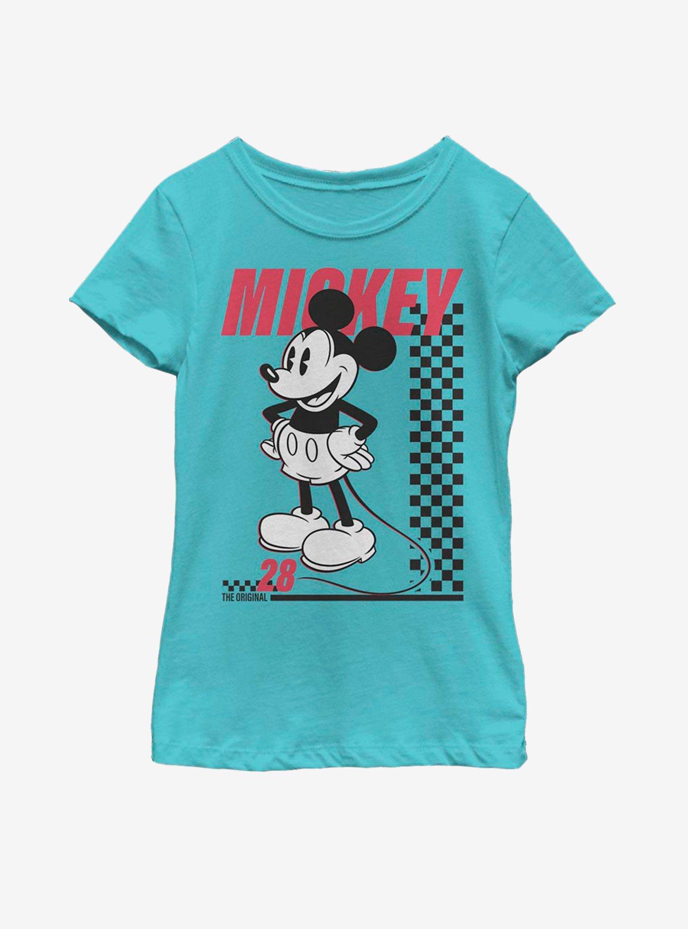 Disney Mickey Mouse Skate Twenty Eight Youth Girls T-Shirt, , hi-res