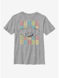 Disney Dumbo Face Youth T-Shirt, ATH HTR, hi-res