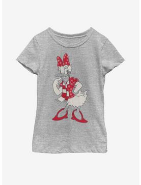 Disney Mickey Mouse Snowflaked Daisy Youth Girls T-Shirt, , hi-res