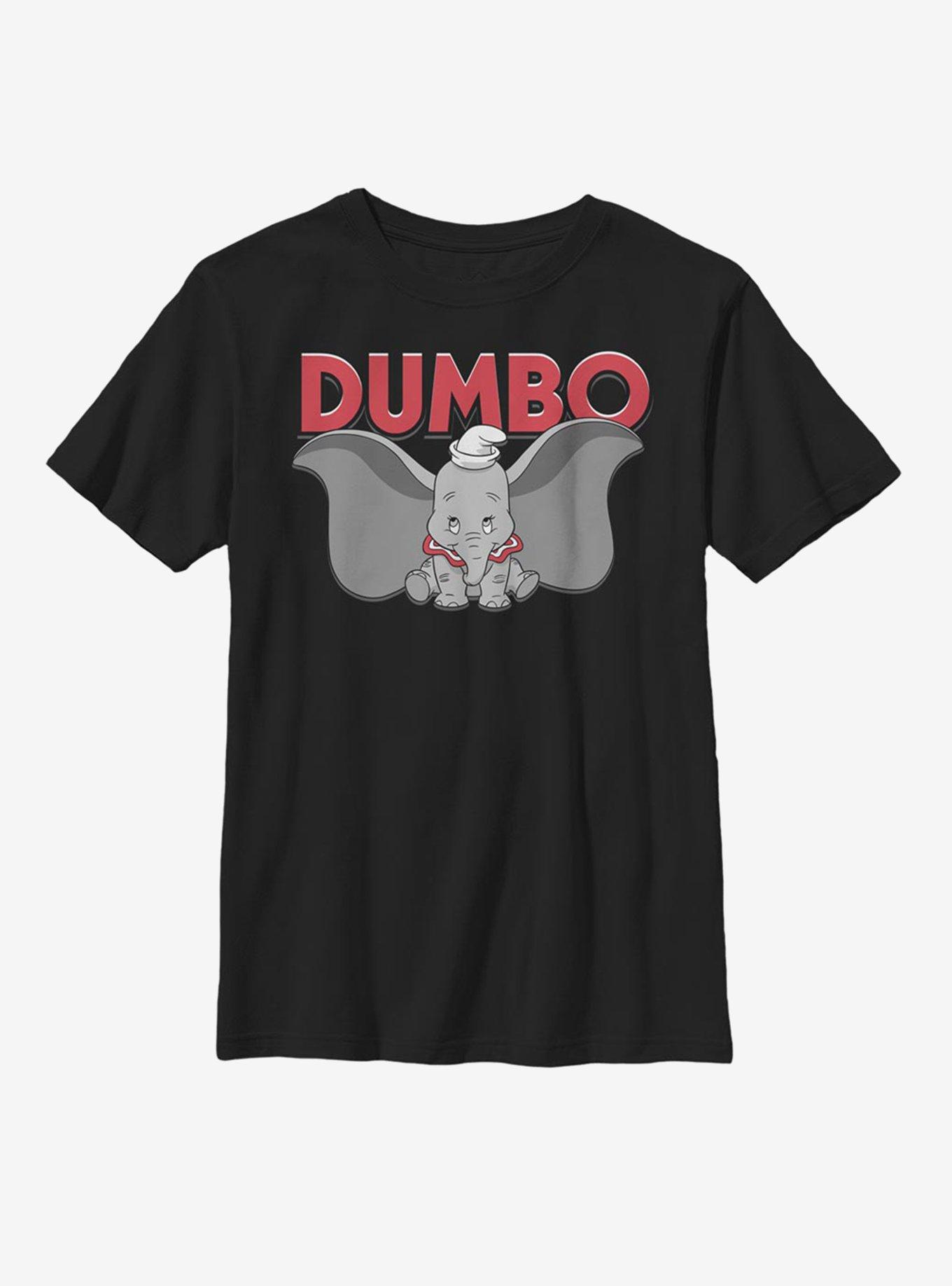 DIsney Dumbo Those Ears Youth T-Shirt, BLACK, hi-res