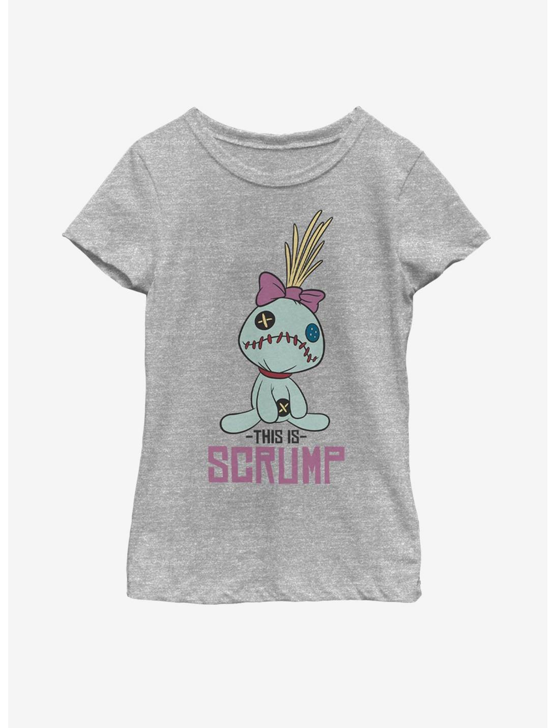Disney Lilo And Stitch This Is Scrump Youth Girls T-Shirt, ATH HTR, hi-res