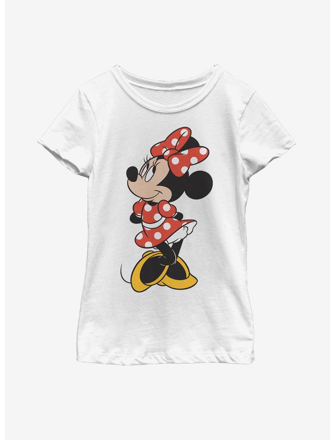 Disney Mickey Mouse Traditional Minnie Youth Girls T-Shirt, WHITE, hi-res