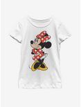 Disney Mickey Mouse Traditional Minnie Youth Girls T-Shirt, WHITE, hi-res