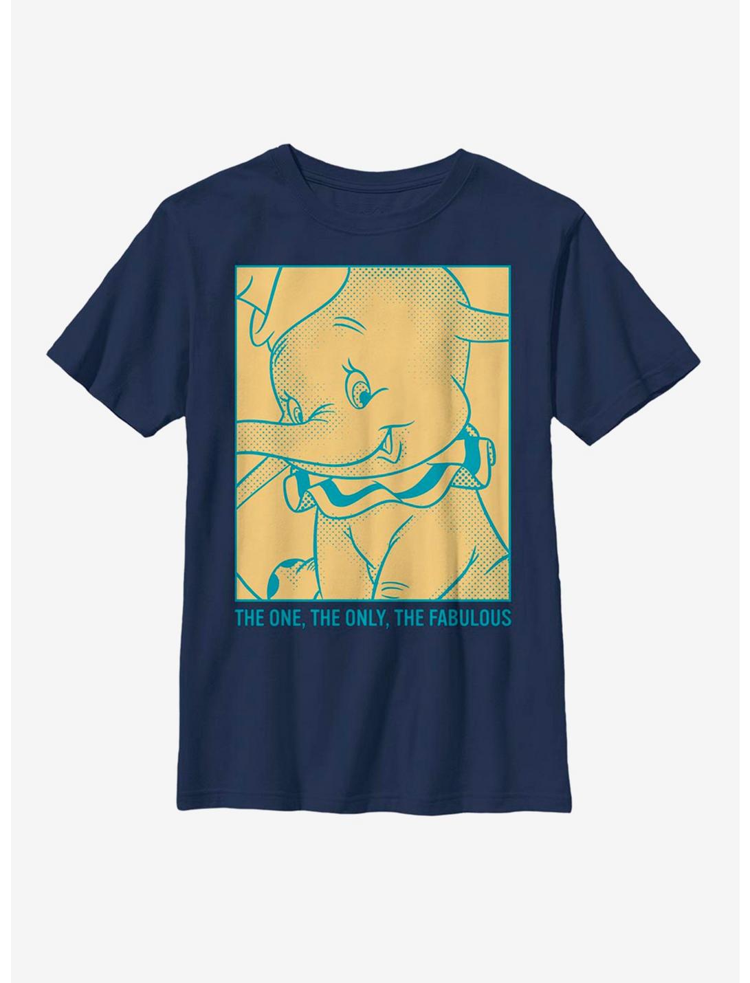 DIsney Dumbo Pop Youth T-Shirt, NAVY, hi-res