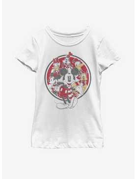 Disney Mickey Mouse Vintage Mickey Friends Youth Girls T-Shirt, , hi-res