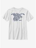 DIsney Dumbo Up And Up Youth T-Shirt, WHITE, hi-res
