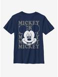 Disney Mickey Mouse All Name Youth T-Shirt, NAVY, hi-res