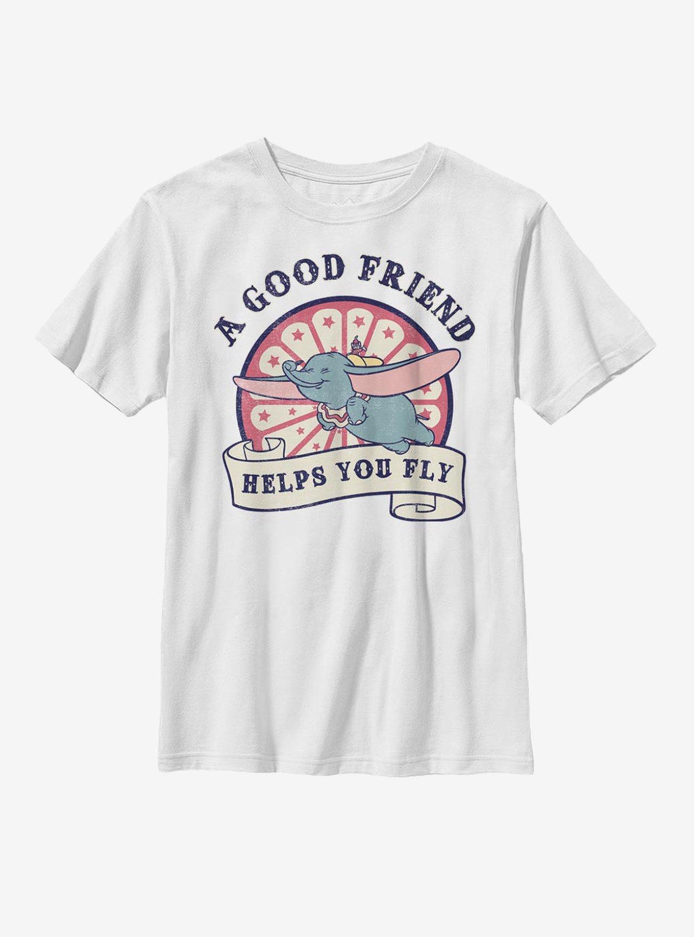 Disney Dumbo Friends Help You Fly Youth T-Shirt, , hi-res